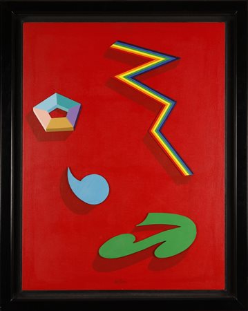 LUCIO DEL PEZZO Rosso pompeiano IV.