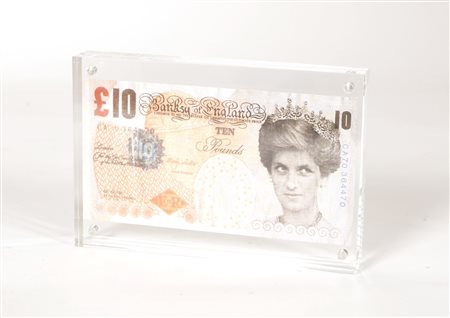 BANKSY  Di -Faced Tenner.