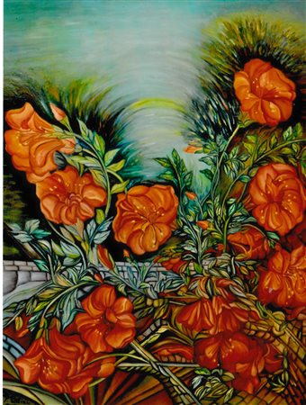 PAOLA AUGUSTA PETTINI, Cespuglio bouganville