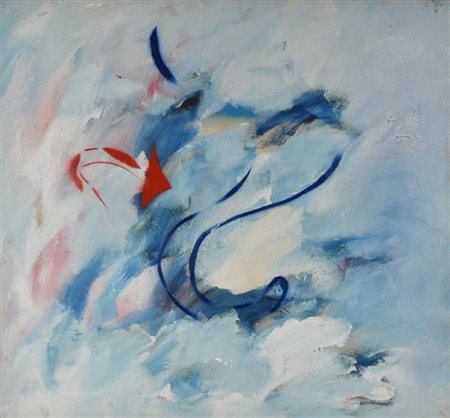 Orsenigo Giuseppe SENZA TITOLO olio su tela, cm 97x90 al retro: firma e data...