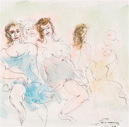 ALDO ZACCARIA - Senza Titolo, 1969