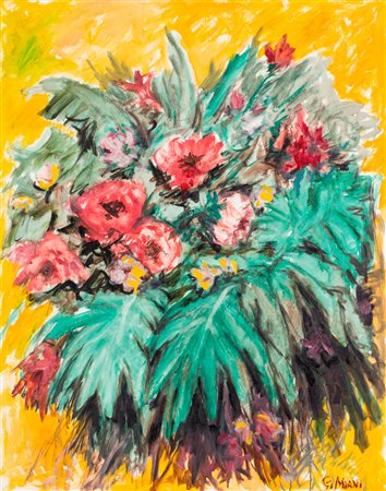 GAETANO MIANI (1920-2009) - Foglie e fiori