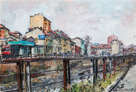 GIOVANNI DA BUSNAGO (1908-1972) - Senza Titolo