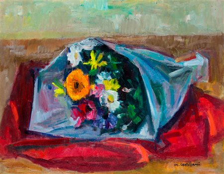 MARIO CASTELLANI (1914-1985) - Fiori di primavera