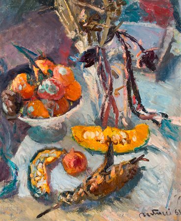 GIACOMO BERTUCCI (1903-1982) - Natura morta, 1963