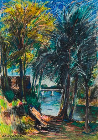 SILVIO CONSADORI (1909-1994) - S. Zenone al Lambro, 1972