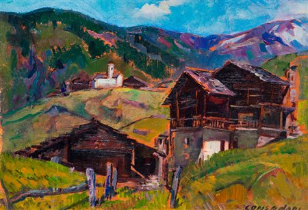 SILVIO CONSADORI (1909-1994) - Gressoney La Trinité