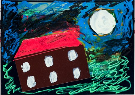 MARIO SCHIFANO (1934-1998) - Senza Titolo, 1990-97