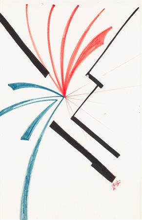 GINO CORTELLAZZO (1927-1985) - Senza Titolo, 1970