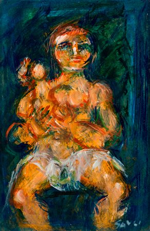 PIERO GAULI (1916-2012) - Maternità, 1974