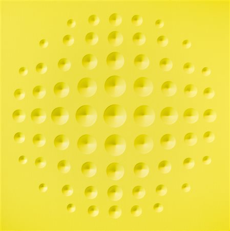 STEFANO BRUNELLO (1967) - Struttura sfera gialla, 2016