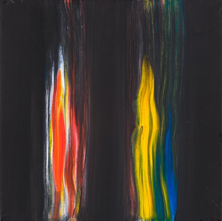 ENNIO FINZI (1931) - Il verso del colore in nero, 2012