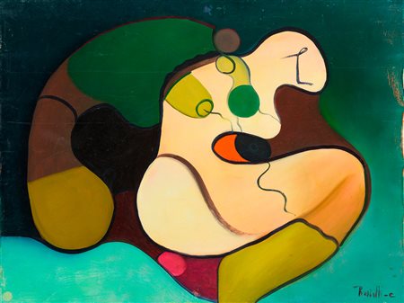 GIUSEPPE ROSSETTI - Senza Titolo, 1971