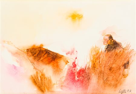 GIOVANNI CAPPELLI (1923-1994) - Senza Titolo, 1987