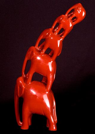 ALDO MONDINO (1938-2005) - Scultura un corno