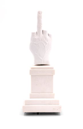 MAURIZIO CATTELAN (1960) - L.O.V.E. - Carillon, 2014