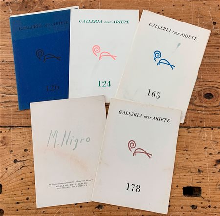 AUTORI VARI - Lotto unico di cataloghi