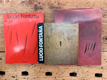 LUCIO FONTANA - Lotto unico di cataloghi