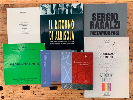 AUTORI VARI - Lotto unico di cataloghi