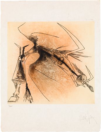 WILFREDO LAM (1902-1982) - Senza Titolo