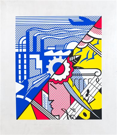 ROY LICHTENSTEIN (1923-1997) - Senza Titolo, 1969