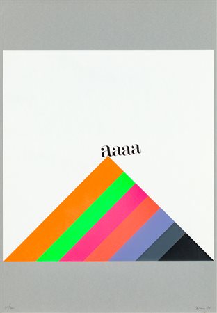 EUGENIO CARMI (1920-2016) - Senza Titolo, 1970