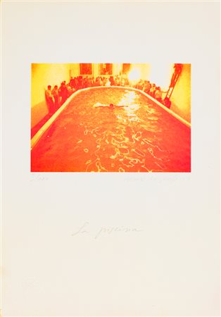 ALZEK MISHEFF (1940) - La piscina, 1977