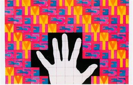 ALIGHIERO BOETTI (1940-1994) - Senza Titolo (Da uno a dieci)