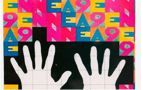 ALIGHIERO BOETTI (1940-1994) - Senza Titolo (Da uno a dieci)