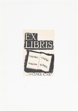 EUGENIO MICCINI (1925-2007) - Ex libris