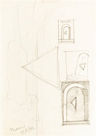 MAURO STACCIOLI (1937-2018) - Senza Titolo, 1977