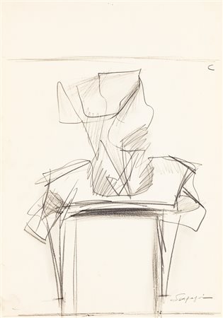 GIANCARLO SANGREGORIO (1925-2013) - Senza Titolo