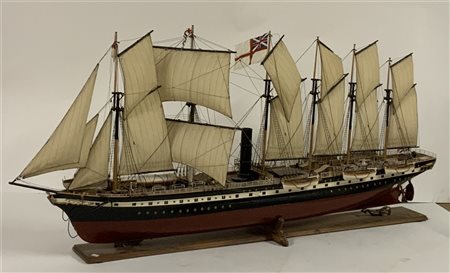 Modello della "SS. Great Britain" transatlantico a vapore per passeggeri,...
