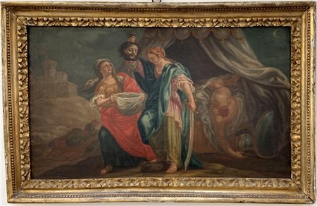 Scuola napoletana del secolo XVIII

Giuditta con la testa di Oloferne
Olio su t