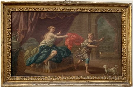 Scuola napoletana del secolo XVIII

Giuseppe e la moglie di Putifarre
Olio su t