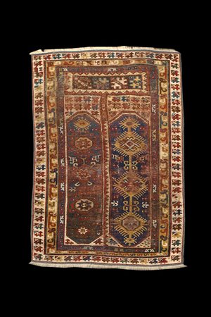 Tappeto Macrì, Anatolia seconda metà secolo XIX. Decorazione a nicchie affianca