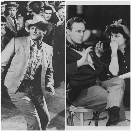 Marlon Brando in "The Chase" and "Fugitive Kind" 1960 ca.

Two ferrotyped gelat