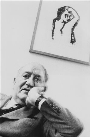 Vezio Sabatini Ignazio Silone 1970 ca.

Original gelatin silver print.
Photograp