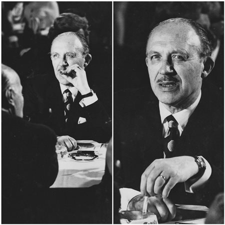 Vezio Sabatini Guido Piovene 1970 ca.

Two original gelatin silver prints large