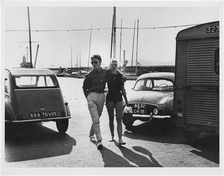Brigitte Bardot and Alain Delon Saint Tropez 1968

Original gelatin silver prin