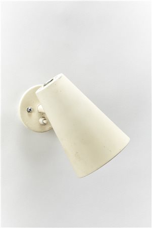 Gino Sarfatti Lampada da parete modello "19". Arteluce, Milano, 1955ca. Ottone e