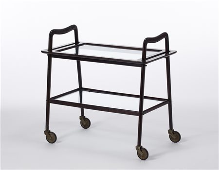 Ico Parisi Carrello modello "60". Produzione De Baggis, Cantù, 1953. Massello di