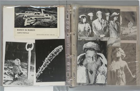 Lotto composto da due piccole acqueforti di Maurice Henry e diverse cartoline t