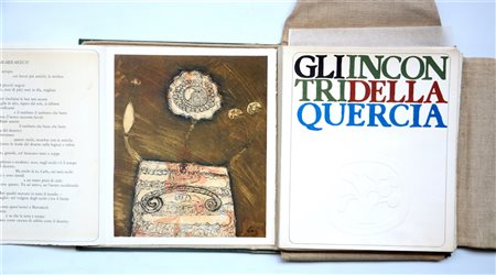 "Gli incontri della quercia" 1966
raccolta contenente 15 litografie e acquefort