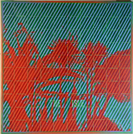 Fernando De Filippi "The Isle" 1974
acrilico su tela
cm 100x100
firmato e datato