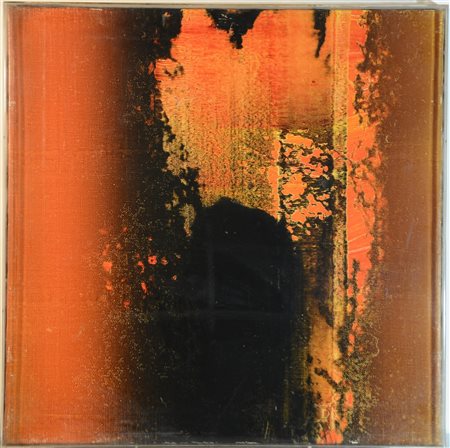 Max Kuatty "Senza titolo" 1977
tecnica mista su tela
cm 65x65
firmato e datato a