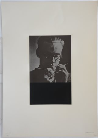 Fabio Mauri "Utilizzano sciocchi / Sie Bedienen sich der Dummen" 1976
fotolito e