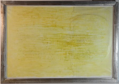 Renè Laubies "Senza titolo" 1965
olio su carta intelata, cm 75x112
Firmato e dat