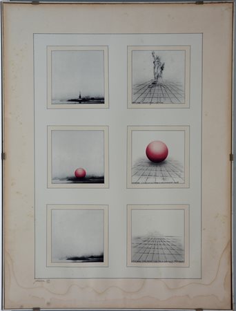 Filippo Panseca "New York - Statua della Libertà/ Sostituzione con sfera biodegr