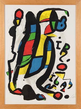 Joan Miró (Barcellona 1893 – Palma di Maiorca 1983), “Senza Titolo”.